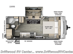 New 2026 Forest River Rockwood Mini Lite 2205S available in Clermont, New Jersey