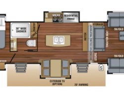 New 2019 Jayco Pinnacle 38FLWS available in Souderton, Pennsylvania
