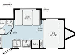 New 2021 Winnebago Micro Minnie 1808FBS available in Souderton, Pennsylvania