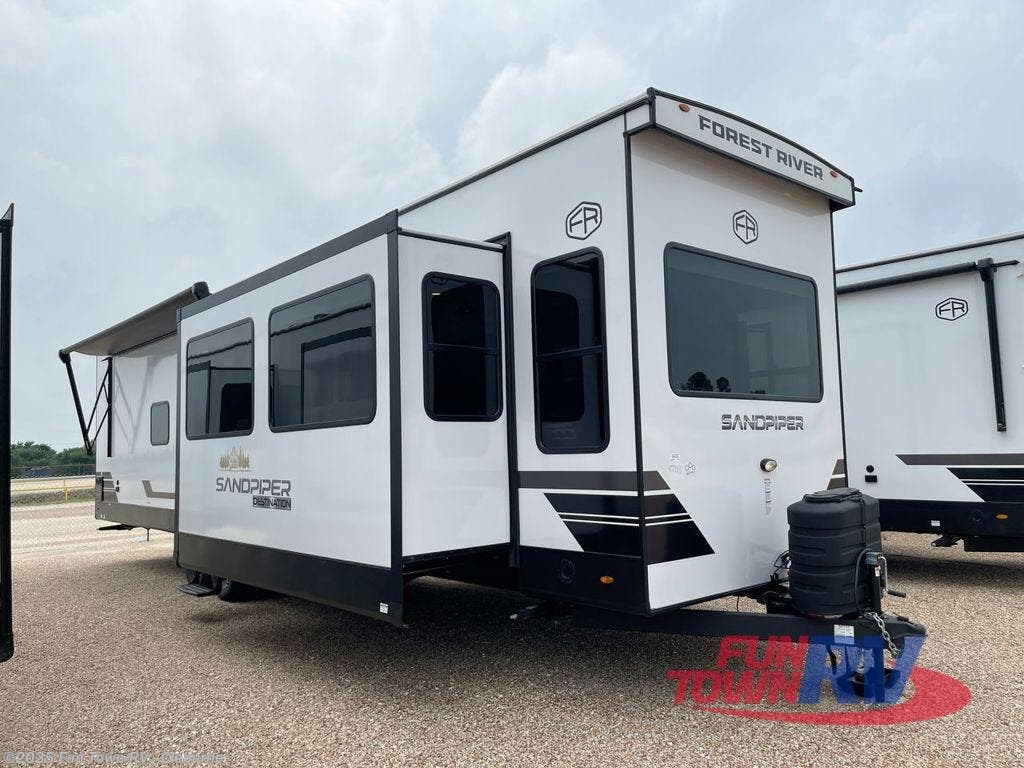 New 2025 Forest River Sandpiper Destination Trailers 388JW available in Cleburne, Texas