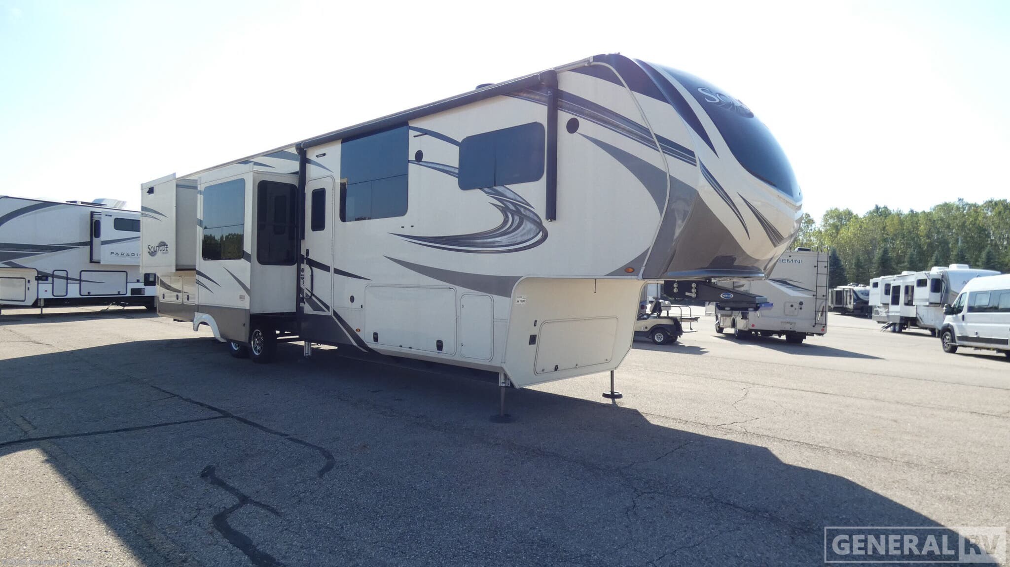 Used 2021 Grand Design Solitude 390RK available in Wayland, Michigan