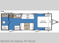 New 2018 Coachmen Clipper Ultra-Lite 21FQ available in Omaha, Nebraska