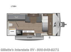 New 2026 Jayco Jay Flight SLX 170BH available in Haslett, Michigan