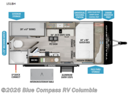 New 2026 Grand Design Transcend One 151BH available in Lexington, South Carolina