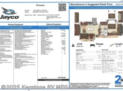 New 2020 Jayco Pinnacle 36SSWS available in Greencastle, Pennsylvania