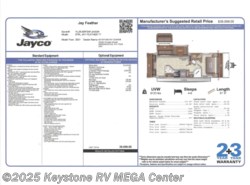 New 2021 Jayco Jay Feather 27RL available in Greencastle, Pennsylvania