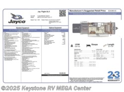 New 2021 Jayco Jay Flight SLX 265TH available in Greencastle, Pennsylvania