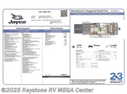 New 2021 Jayco Jay Flight SLX 265TH available in Greencastle, Pennsylvania