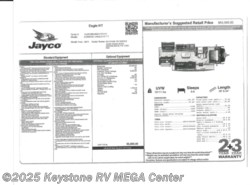 New 2021 Jayco Eagle HT 312BHOK available in Greencastle, Pennsylvania