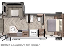 New 2021 Forest River Wildwood X-Lite 24RLXL available in Muskegon, Michigan