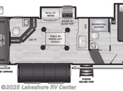 New 2021 Keystone Fuzion 373 available in Muskegon, Michigan