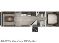 New 2021 Forest River Grey Wolf 26MBRRBL Black Label available in Muskegon, Michigan