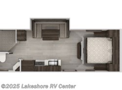 New 2021 Forest River Grey Wolf 23DBHBL Black Label available in Muskegon, Michigan
