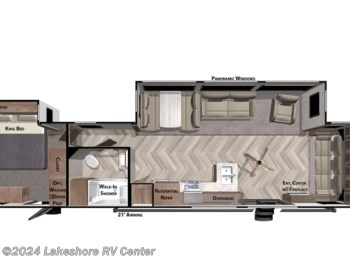 New 2024 Forest River Wildwood Lodge 40FDEN available in Muskegon, Michigan
