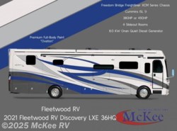 New 2021 Fleetwood Discovery LXE 36HQ available in Perry, Iowa