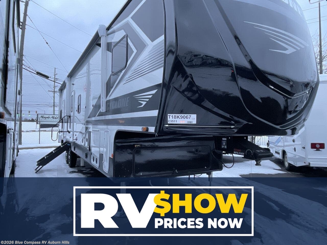 New 2026 Heartland Cyclone 3511 available in Auburn Hills, Michigan