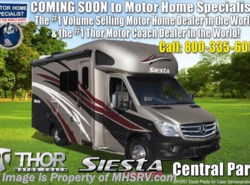 New 2018 Thor Motor Coach Four Winds Siesta Sprinter 24SR RV for Sale @ MHSRV W/Summit Pkg, Dsl Gen available in Alvarado, Texas