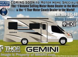 New 2018 Thor Motor Coach Gemini 23TR Diesel RV for Sale at MHSRV.com W/ Ext. TV available in Alvarado, Texas