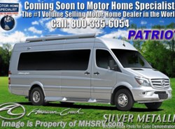 New 2018 American Coach Patriot MD4 Dinette Sprinter Diesel RV for Sale @ MHSRV available in Alvarado, Texas