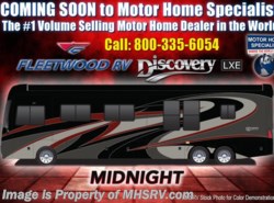 New 2018 Fleetwood Discovery LXE 44H Bath & 1/2 450HP Tag W/Aqua Hot available in Alvarado, Texas