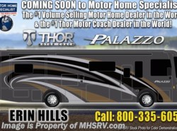New 2019 Thor Motor Coach Palazzo 37.4 RV for Sale W/ Theater Seats & King Bed available in Alvarado, Texas