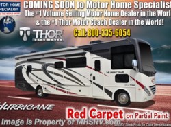 New 2019 Thor Motor Coach Hurricane 34J Bunk Model RV for Sale W/King available in Alvarado, Texas