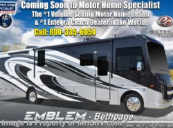New 2019 Entegra Coach Emblem 36U Bath & 1/2 Luxury RV W/King, OH Loft, Oven available in Alvarado, Texas