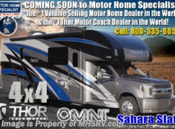 New 2020 Thor Motor Coach Omni SV34 4x4 330HP Diesel Super C RV W/ Mobile Eye available in Alvarado, Texas