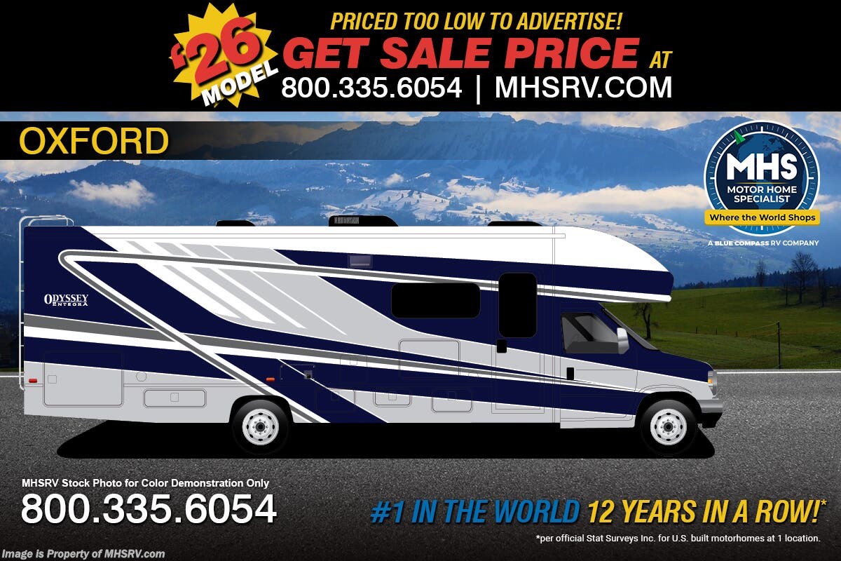 New 2026 Entegra Coach Odyssey 25R available in Alvarado, Texas