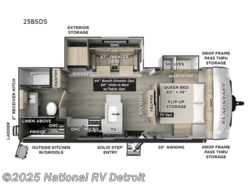 New 2026 Forest River Flagstaff Micro Lite 25BSDS available in Belleville, Michigan