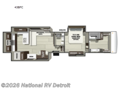 New 2026 Forest River RiverStone 43BFC available in Belleville, Michigan