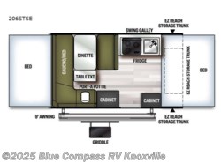 New 2022 Forest River Flagstaff SE 206STSE available in Louisville, Tennessee