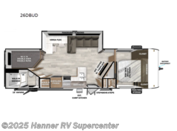 New 2026 Forest River Wildwood 26DBUD available in Baird, Texas