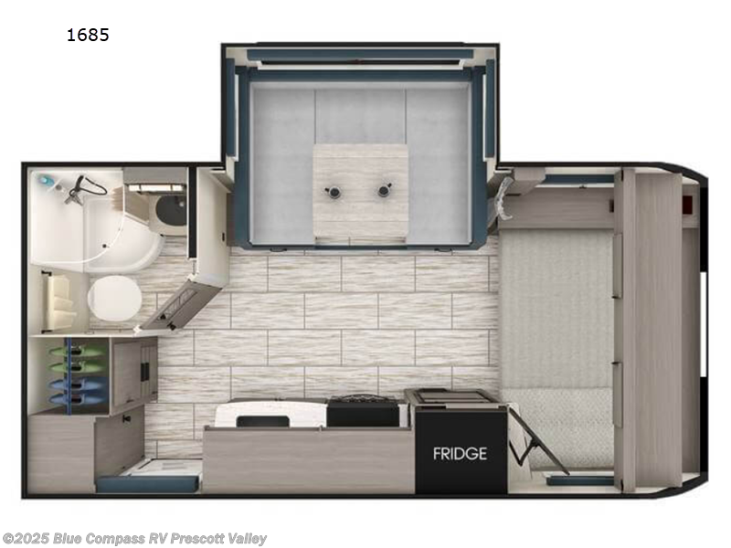 New 2025 Lance Lance Travel Trailers 1685 available in Prescott Valley, Arizona