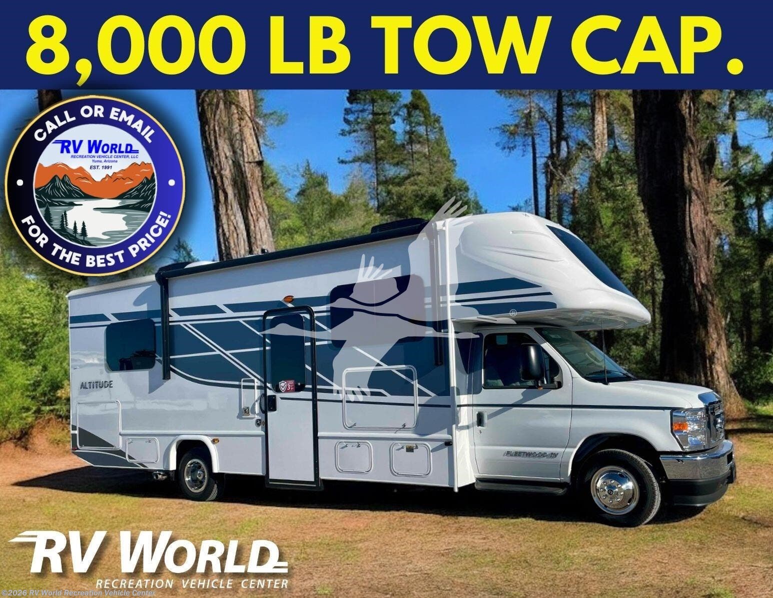 New 2025 Fleetwood Altitude 29F available in Yuma, Arizona