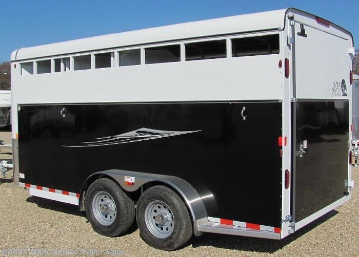 Horse Trailer 2018 Maverick 3 Horse HS DW (Steel w Alum) TrailersUSA