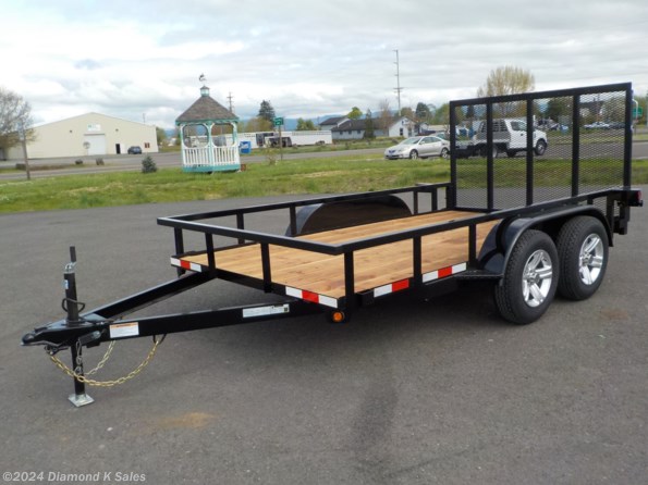 2024 Diamond K 7' X 12' 7K Utility W/Gate available in Halsey, OR