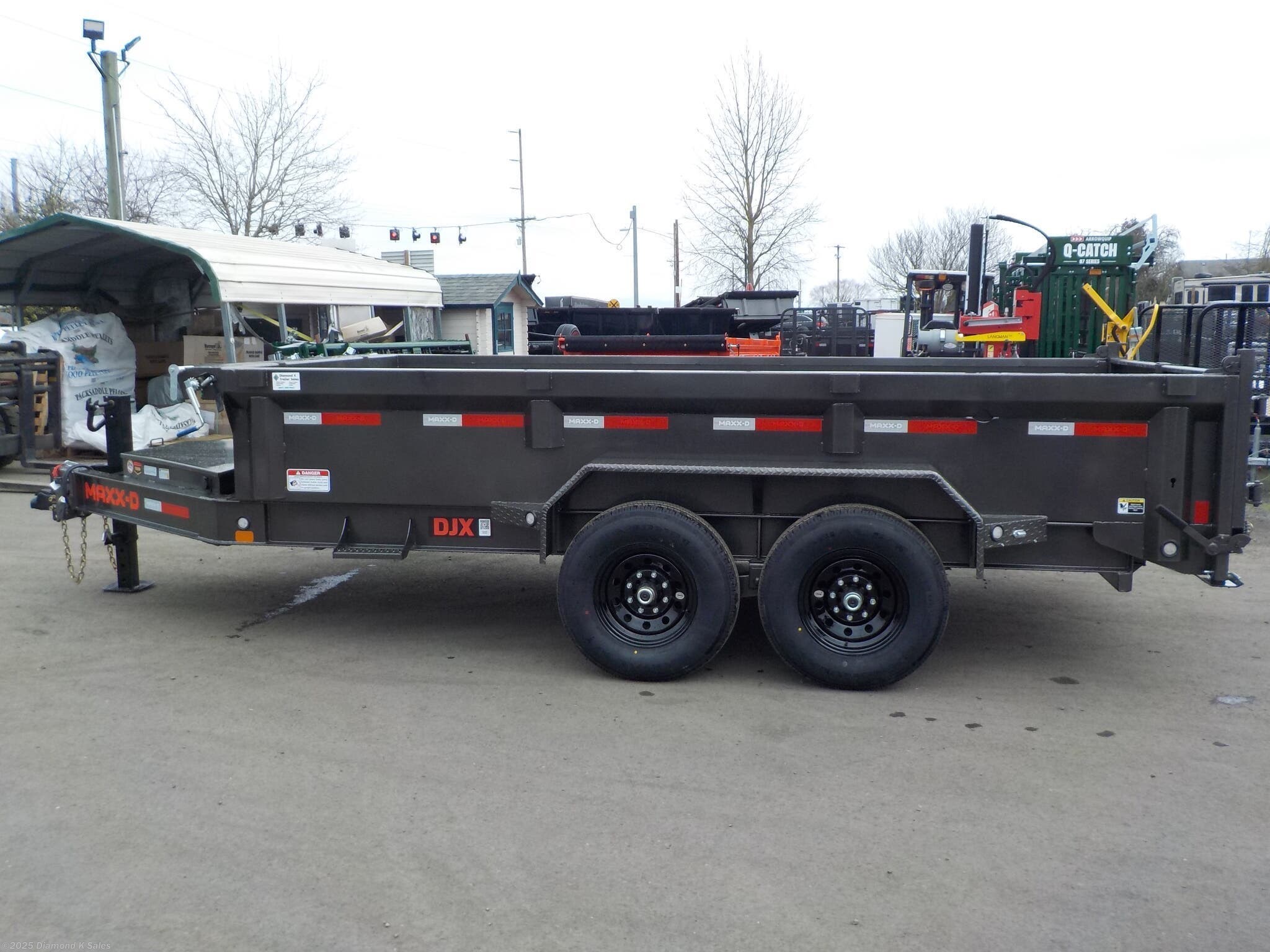 X Dump Heavy Duty Trailer For Sale New Maxxd Djx Djx X