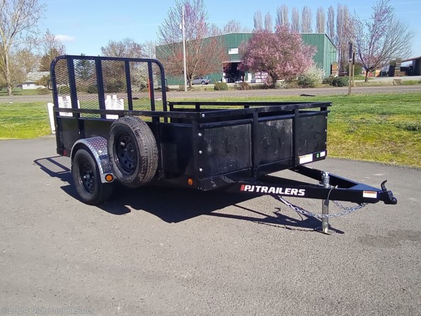 2024 PJ Trailers Utility U7 77" X 10' available in Halsey, OR