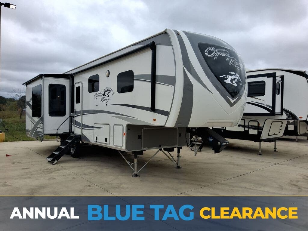 Used 2021 Highland Ridge Open Range OF284RLS available in Strafford, Missouri