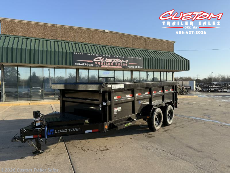 2025 Load Trail DL 14 X 83 TANDEM AXLE LOW PRO 14K BUMPER PULL DUMP W