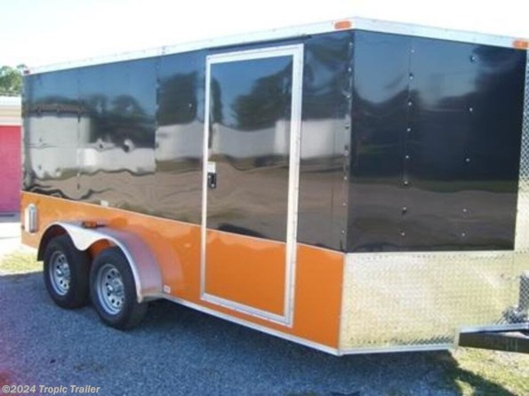 2024 South Georgia Cargo 7x14 Harley Motorcycle Trailer available in Fort Myers, FL