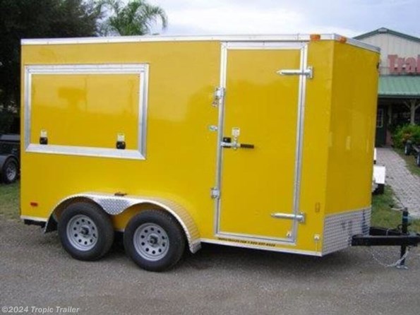 2024 Continental Cargo 6x12 Tandem Axle Concession available in Fort Myers, FL