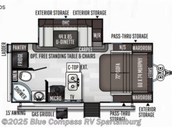 Used 2020 Forest River Flagstaff Micro Lite 21DS available in Duncan, South Carolina