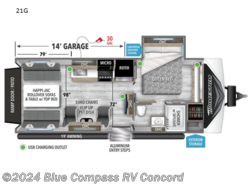 New 2024 Grand Design Momentum G-Class 21G available in Concord, North Carolina