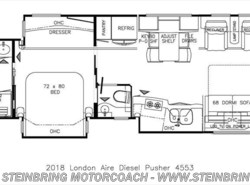New 2018 Newmar London Aire 4553 available in Garfield, Minnesota