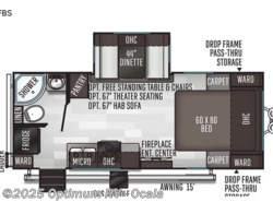 New 2021 Forest River Flagstaff Micro Lite 22FBS available in Ocala, Florida