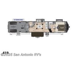 New 2019 Keystone Fuzion 419 available in Seguin, Texas