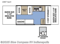 Used 2021 Coachmen Clipper Camping Trailers 108ST Sport available in Indianapolis, Indiana