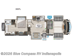 Used 2023 Grand Design Solitude 380FL available in Indianapolis, Indiana
